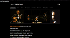 Desktop Screenshot of pedrocaldeiracabral.net